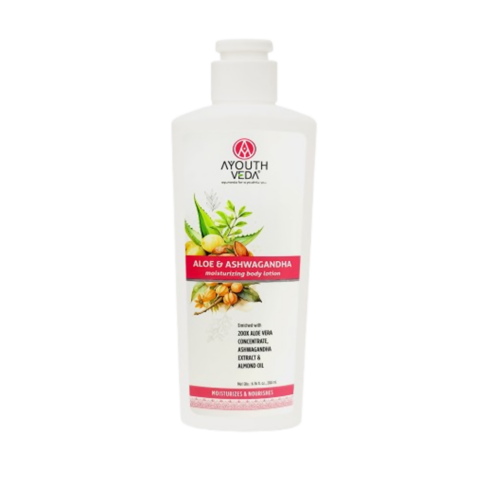 Ayouthveda Aloe & Ashwagandha Moiturizing Body Lotion
