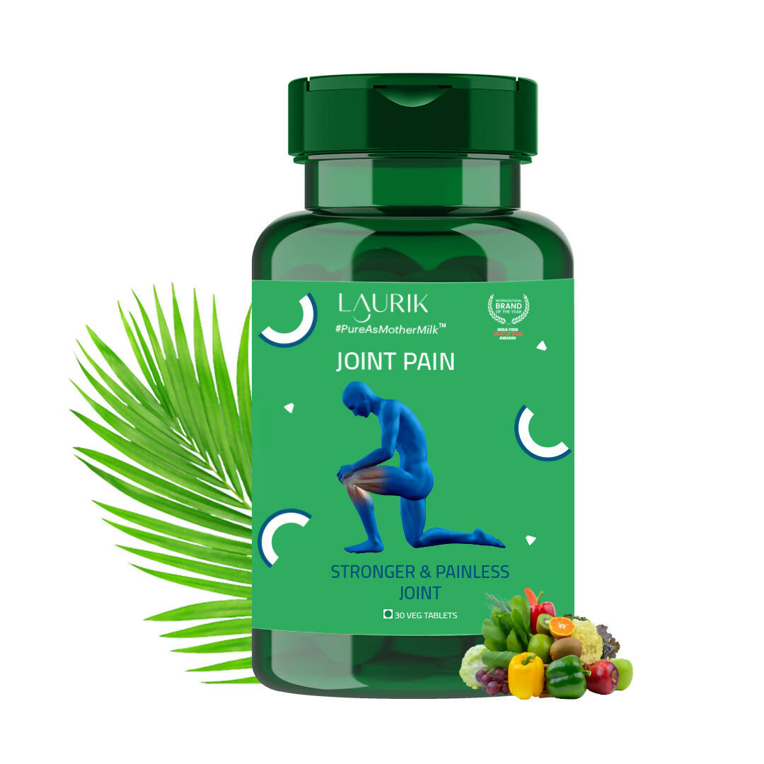 Laurik Wellness Pure Herbs Hadjod Bone & Joint Wellness Tablets