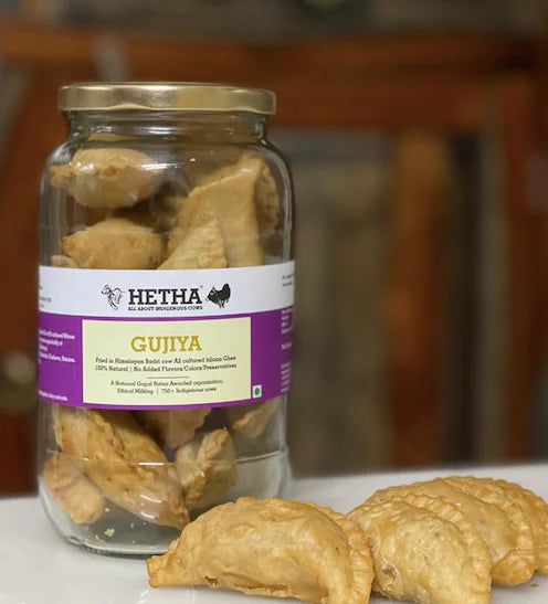 Hetha Gujiya - Fried in Ghee  Himalayan Badri Cow A2 cultured