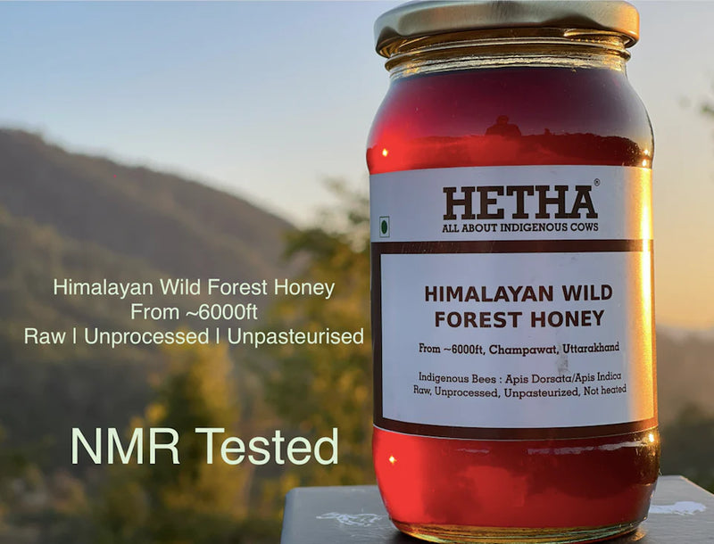 Himalayan Wild Forest Raw Honey - NMR Passed | Unprocessed | Unpasteurized