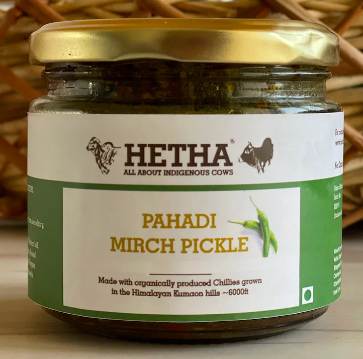 Hetha Mirch Achar/Himalayan Chilli Pickle