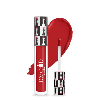 LoveChild By Masaba Gupta Rani Transfer-proof Blue Toned Red Liquid Lipstick