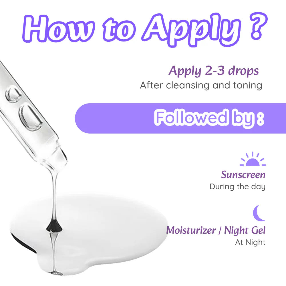 Wild Oak Korean Snail 96 Peptide Serum Glass Skin, Skin Hydration Hyper Pigmentation Anti-Aging & Wrinkles -30 ml