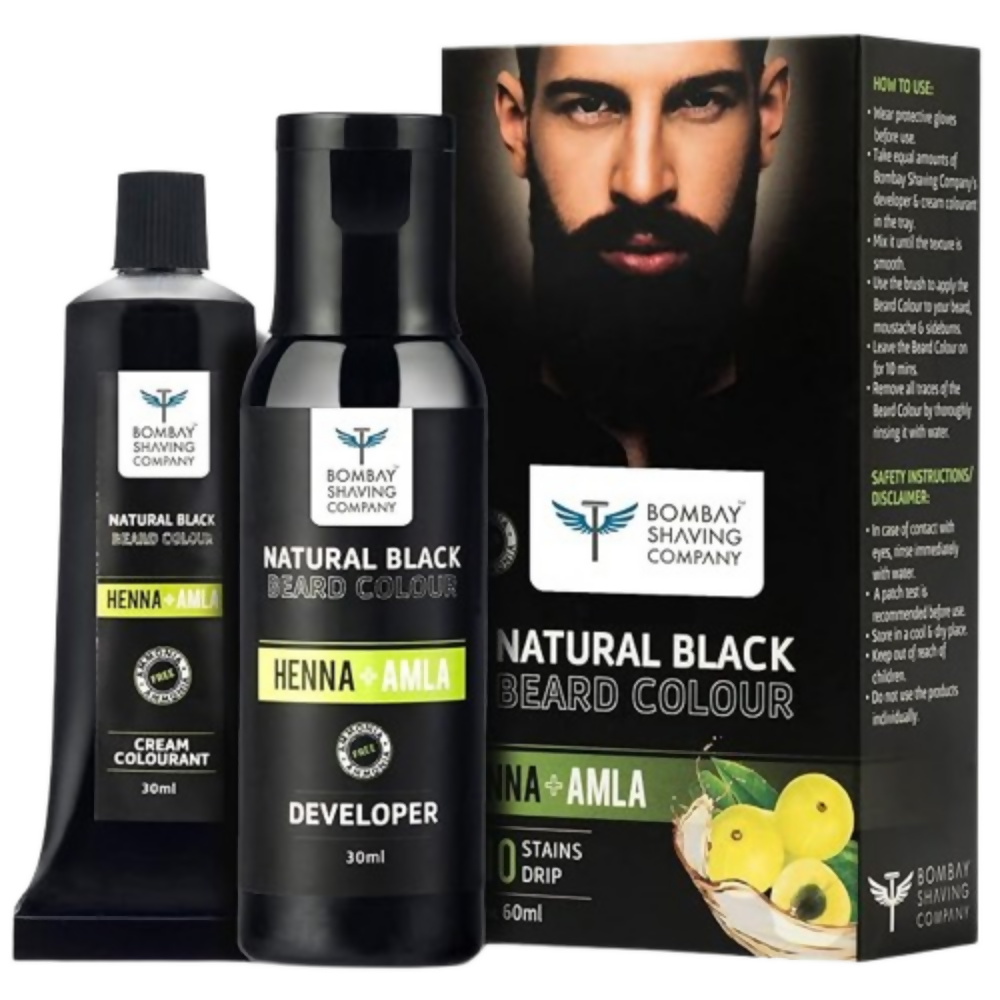 Bombay Shaving Company Beard Color For Men - Natural Black