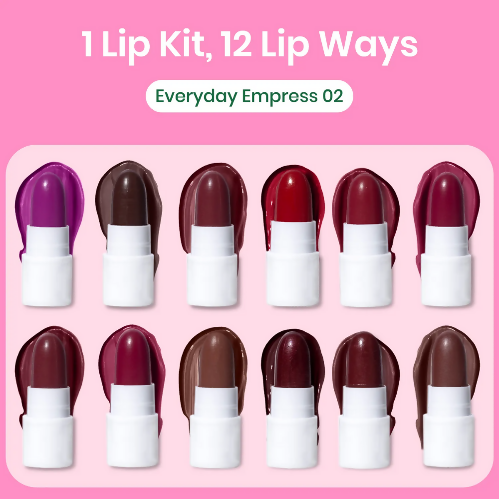 NY Bae 12 In 1 Mini Lip Kit - Everyday Empress 02