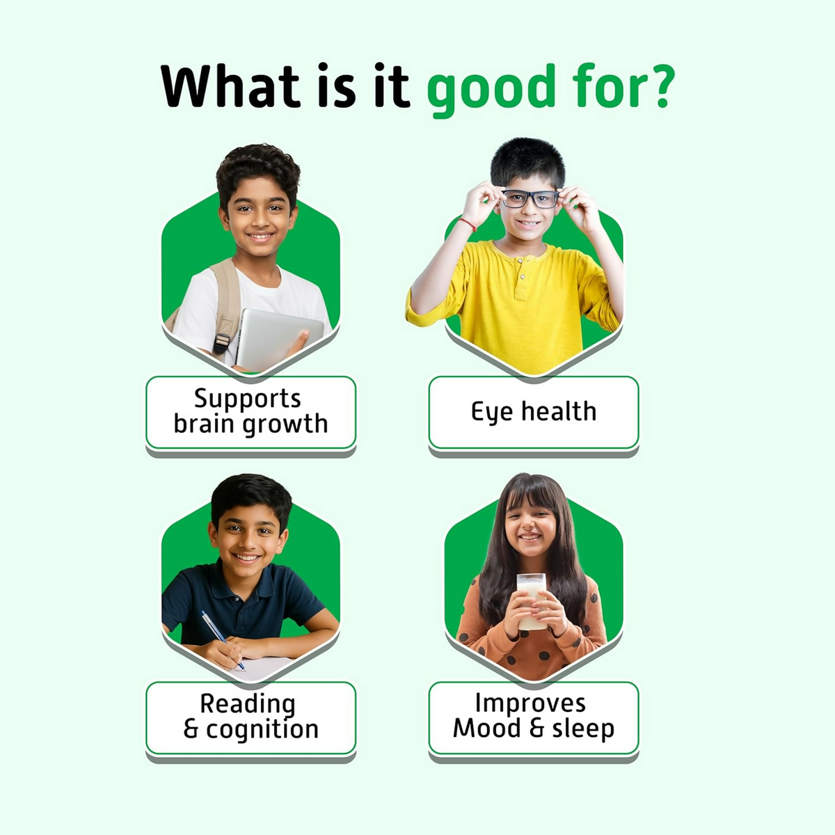 Little Joys With NutriMix Brain Health Gummies Development Kit For Better Focus & Memory ( 2 To 6 Years)