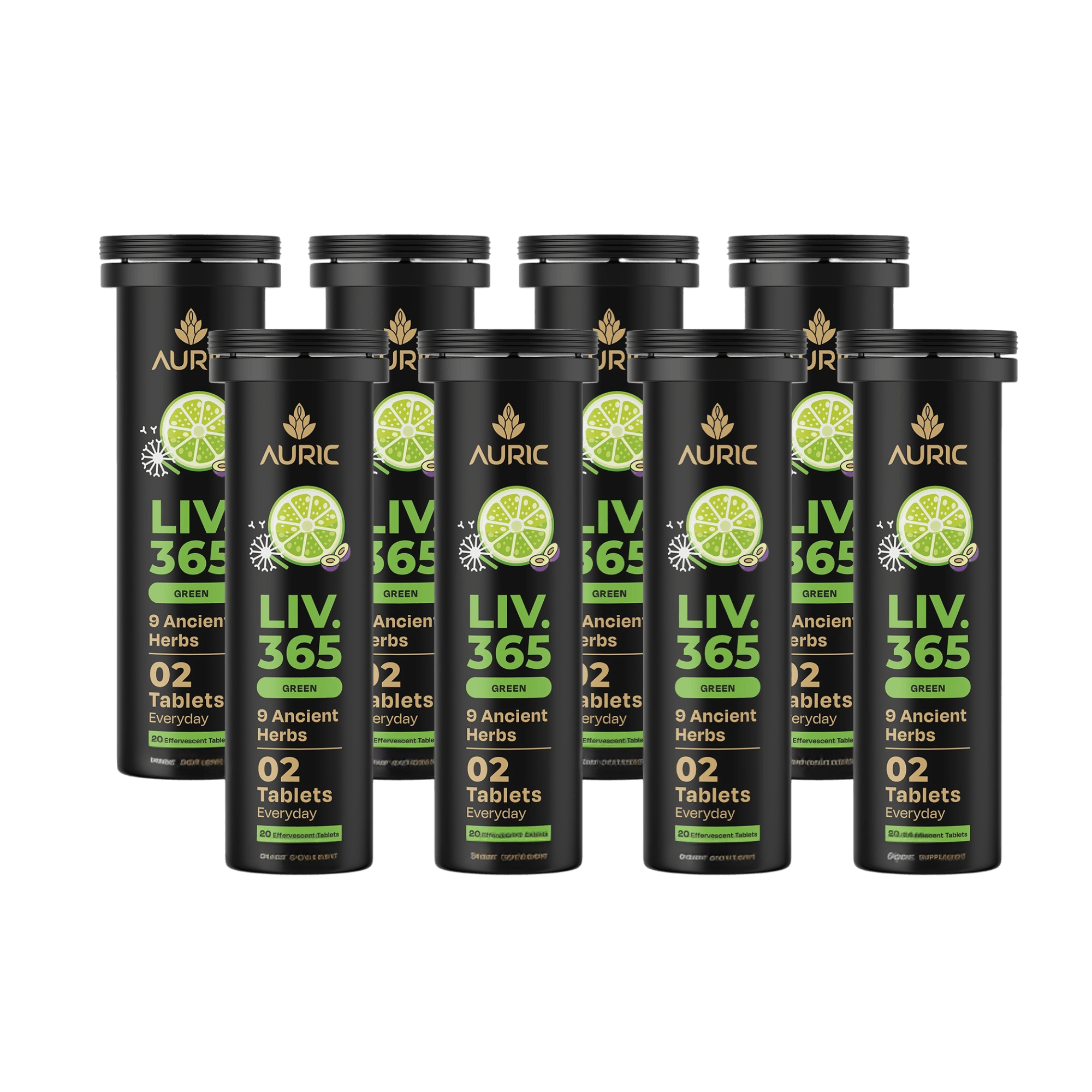 Auric Liv365 Tablets | Lemon Flavour