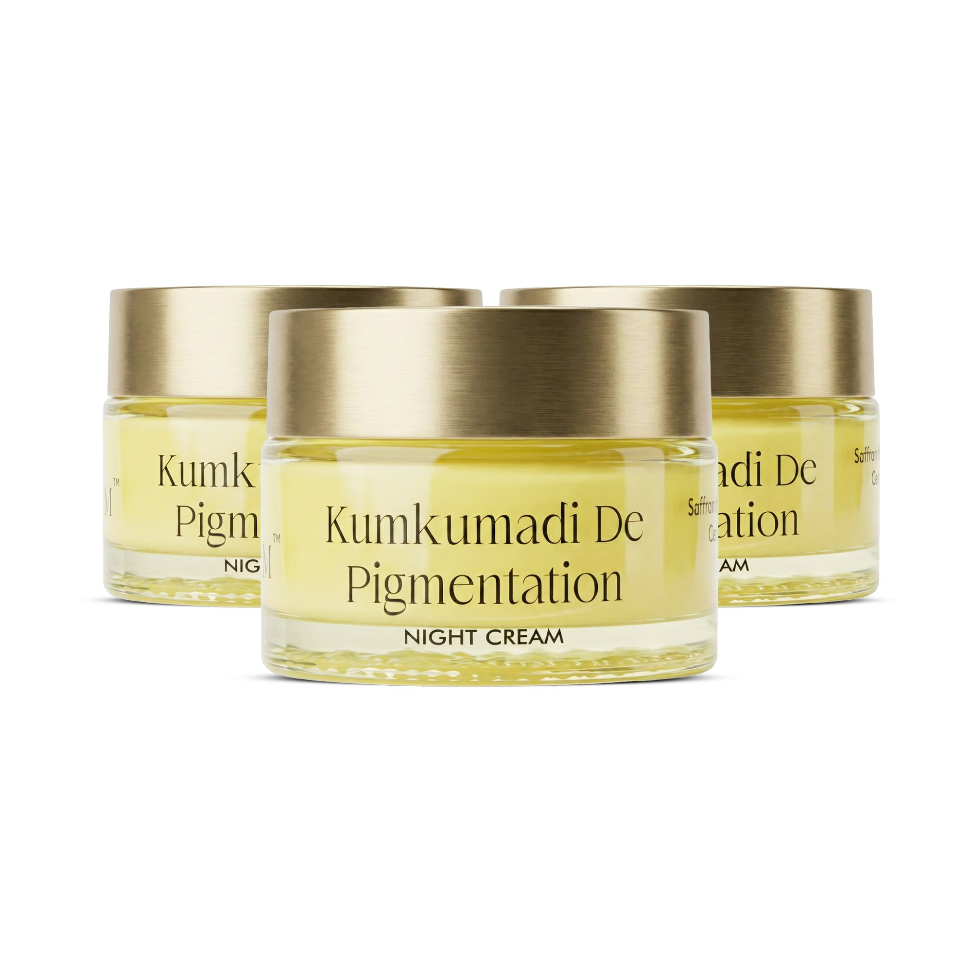 VedicDerm Kumkumadi De Pigmentation Night Cream with Saffron & Ceramides