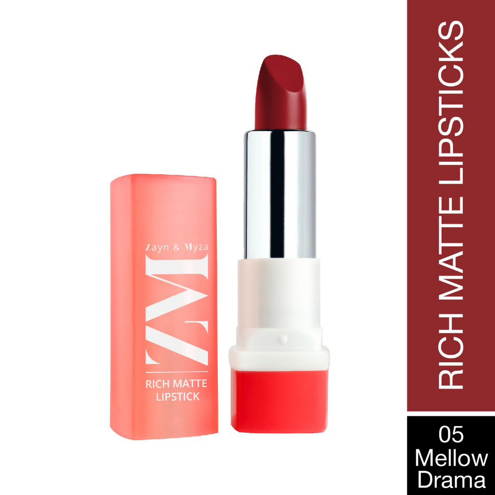 Zayn & Myza Rich Matte Lipstick - Mellow Drama