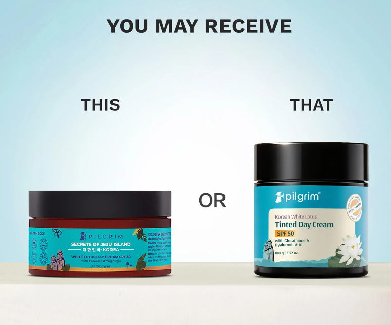 Pilgrim White Lotus Day Cream SPF 50 with Camellia & Yugdugu