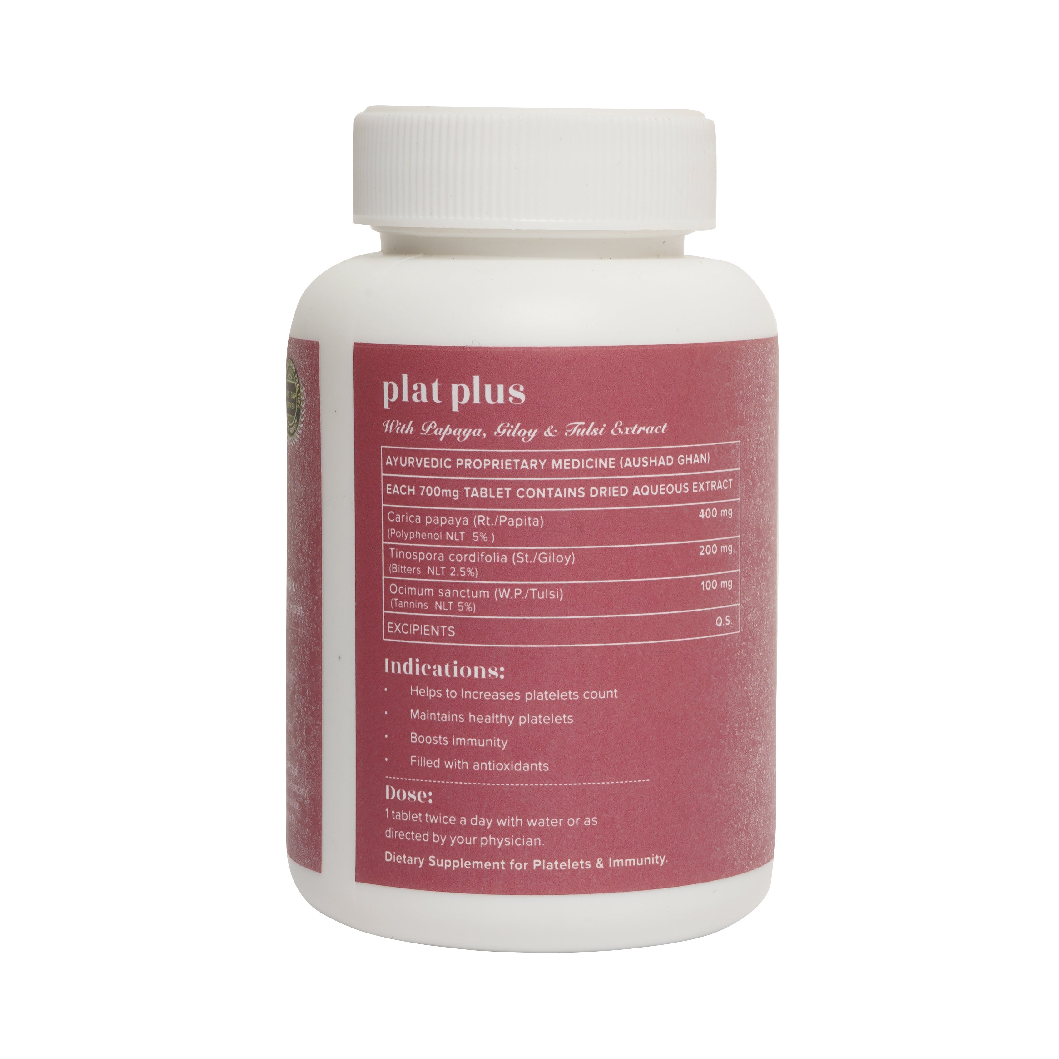 Ayurvedant Plat Plus Tablets-Platelet Support - Image 4