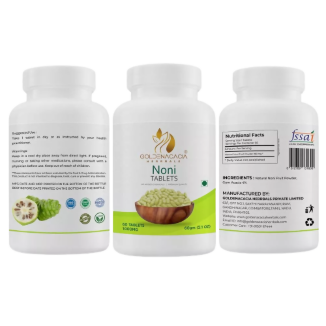 Goldenacacia Herrbals Noni Fruit Tablets (1000mg)