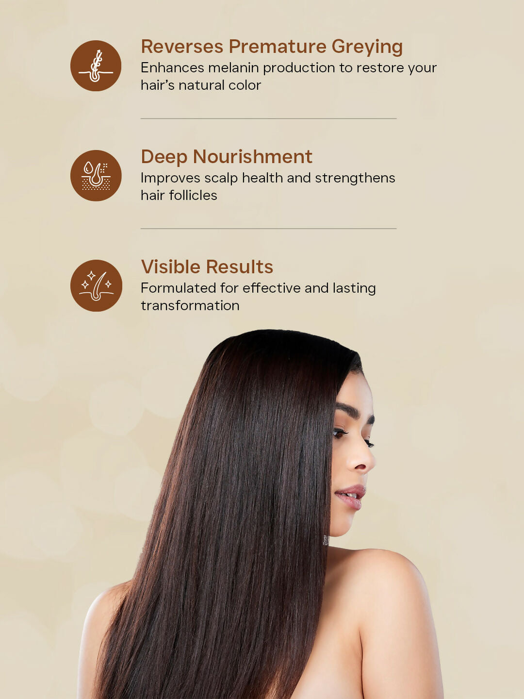 Flawora Set of Anti-Grey Hair Serum and D-Tan Lotion