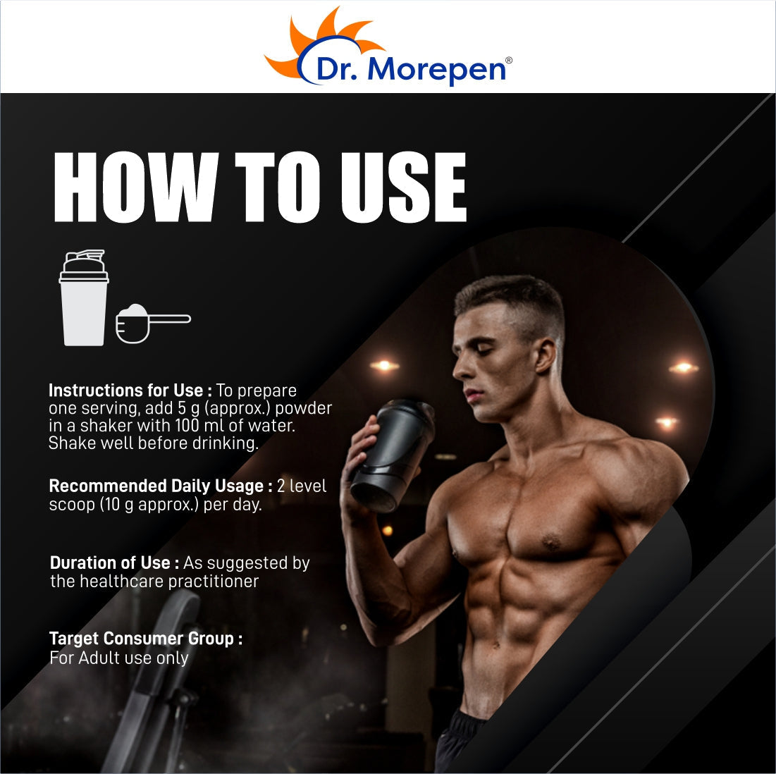 Dr Morpen Muscle Food Pre-Workout (Pineapple Play)