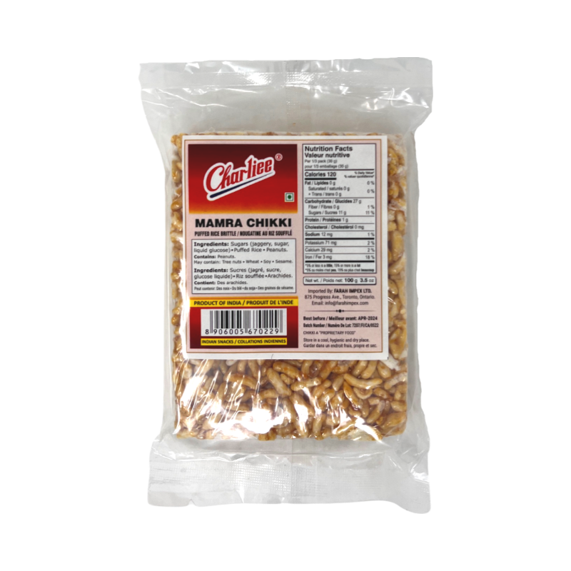 Charliee Mamra Chikki 100g