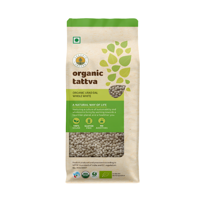Organic Tattva Organic Whole White Urad 4lb