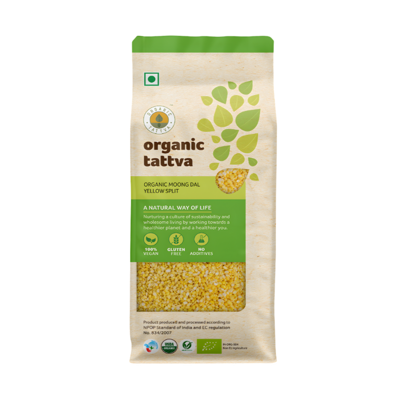 Organic Tattva Organic Mung Dal 4lb