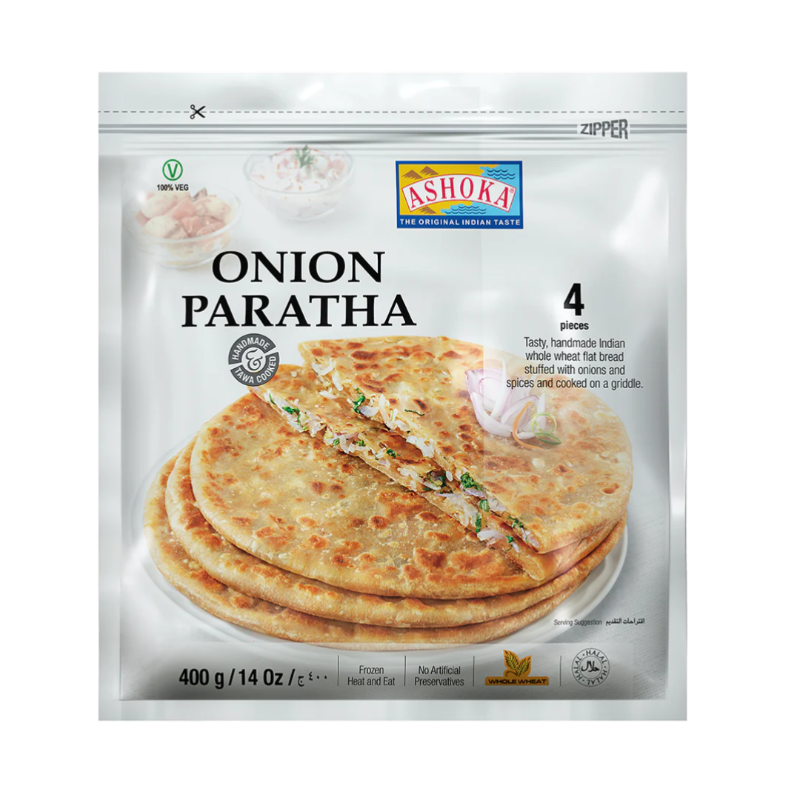 Ashoka Frozen Onion Paratha 400g (4pc)