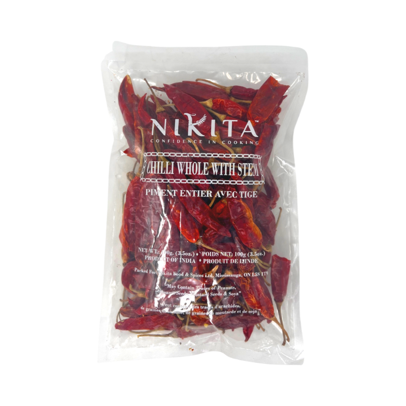 Nikita Chilli Whole With Stem 100g