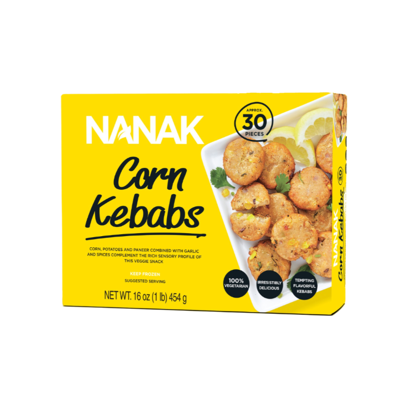 Nanak Corn Kebabs 454g