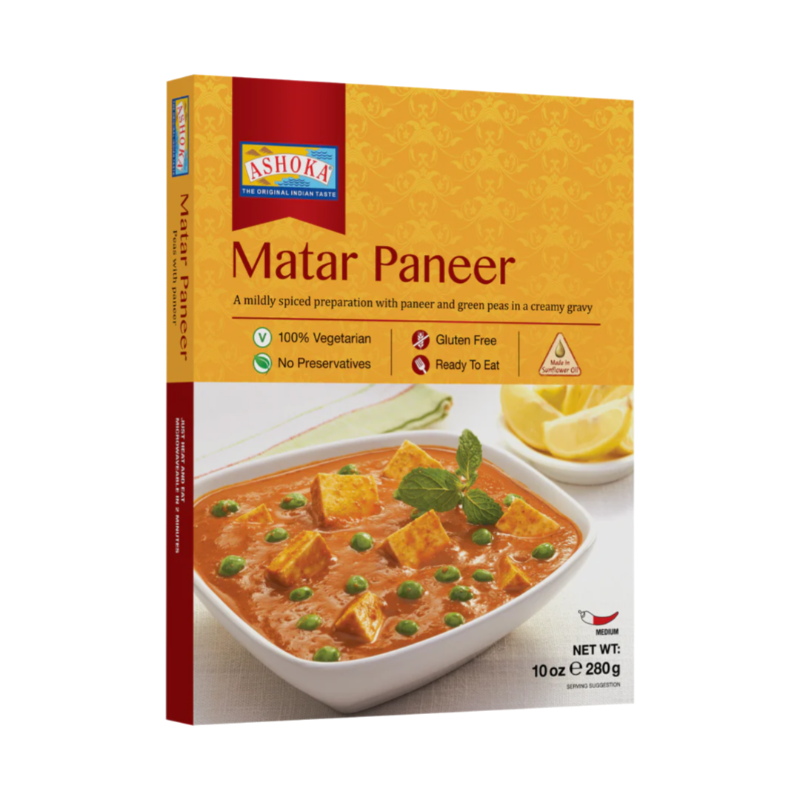 Ashoka Ready To Eat Matar Paneer 280g