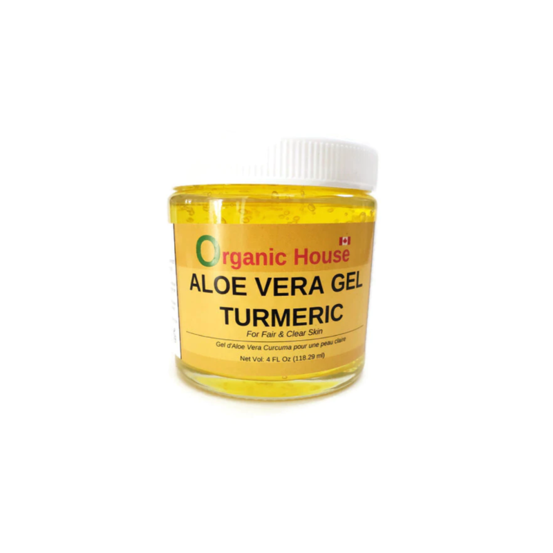 Organic House Aloe Vera Gel Turmeric