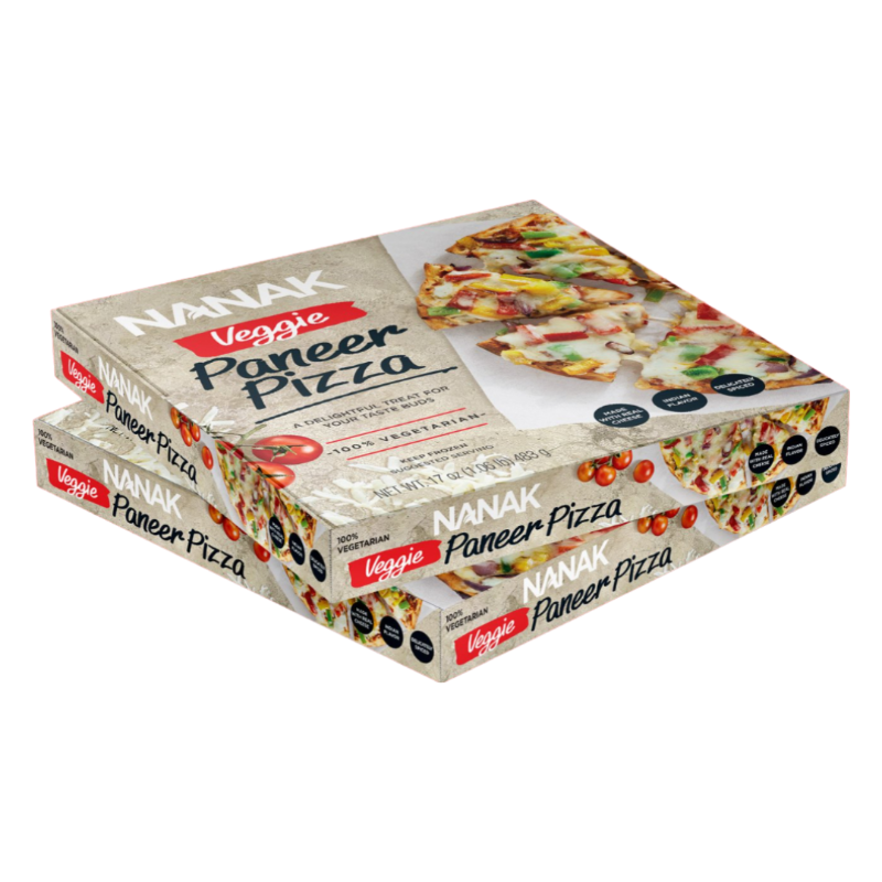 Nanak Veggie Paneer Pizza 483g