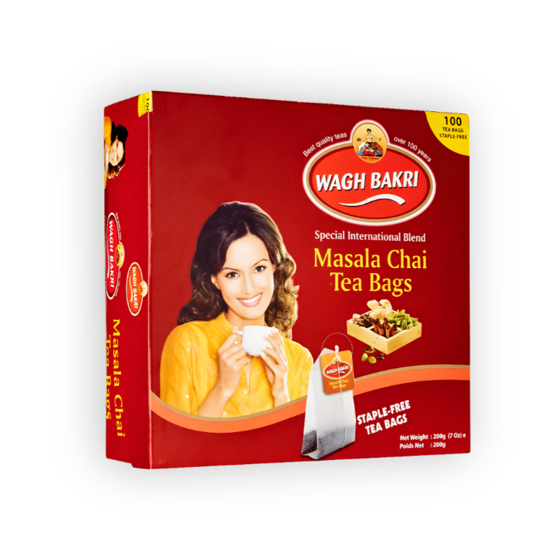 Wagh Bakri Masala Chai Tea Bags 200gm