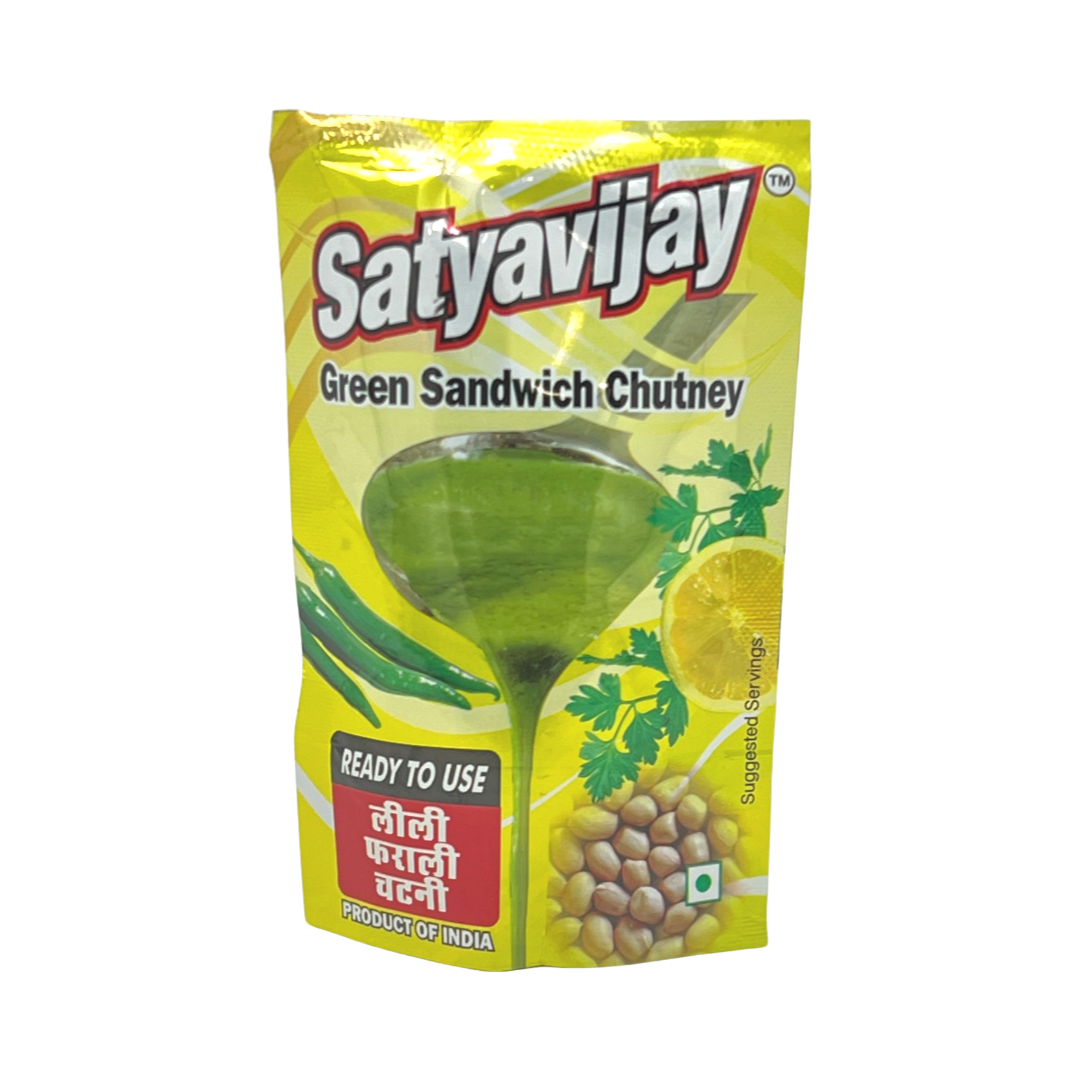 Satyavijay Green Sandwich Chutney 100gm