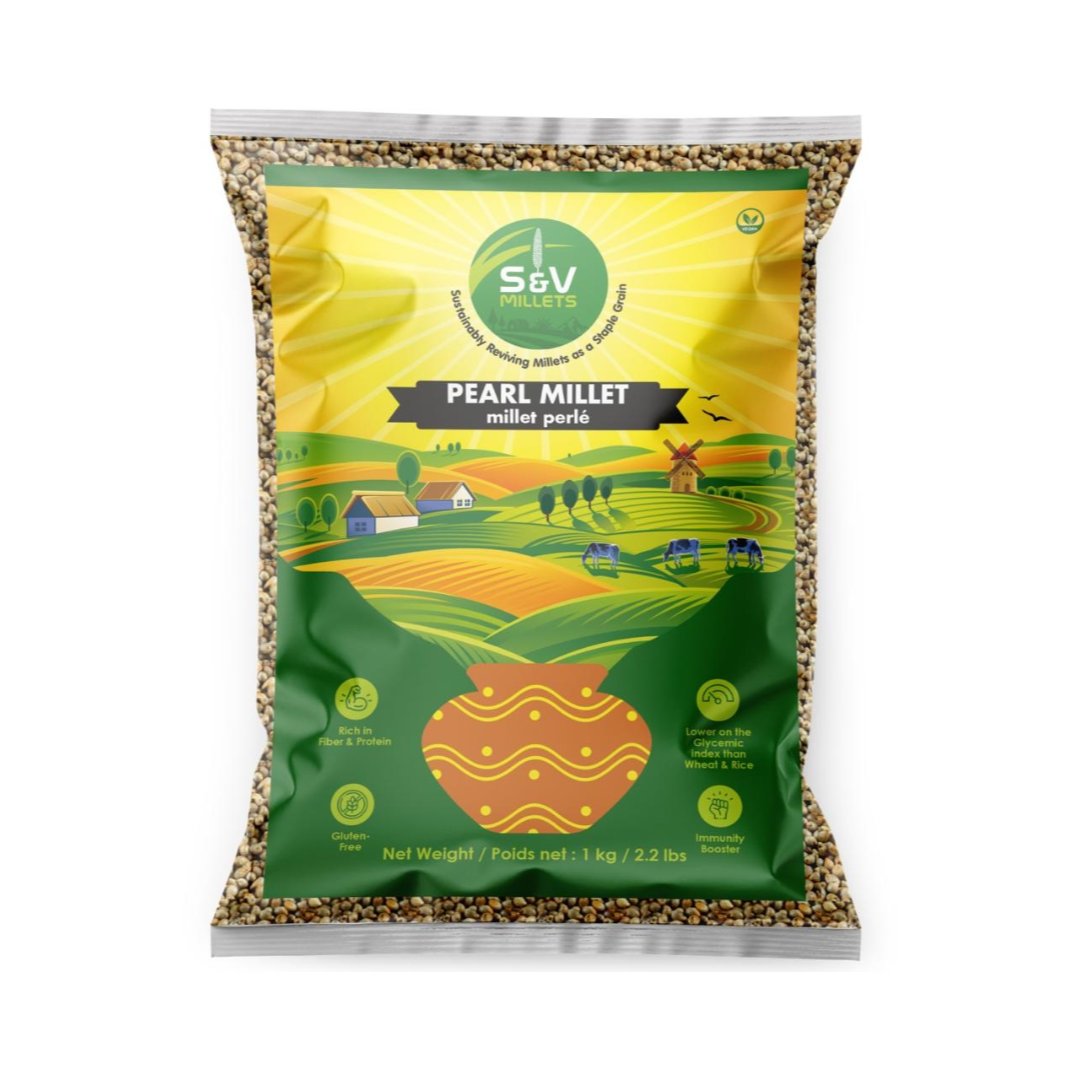 S&V Pearl Millet 1Kg (Bajri)