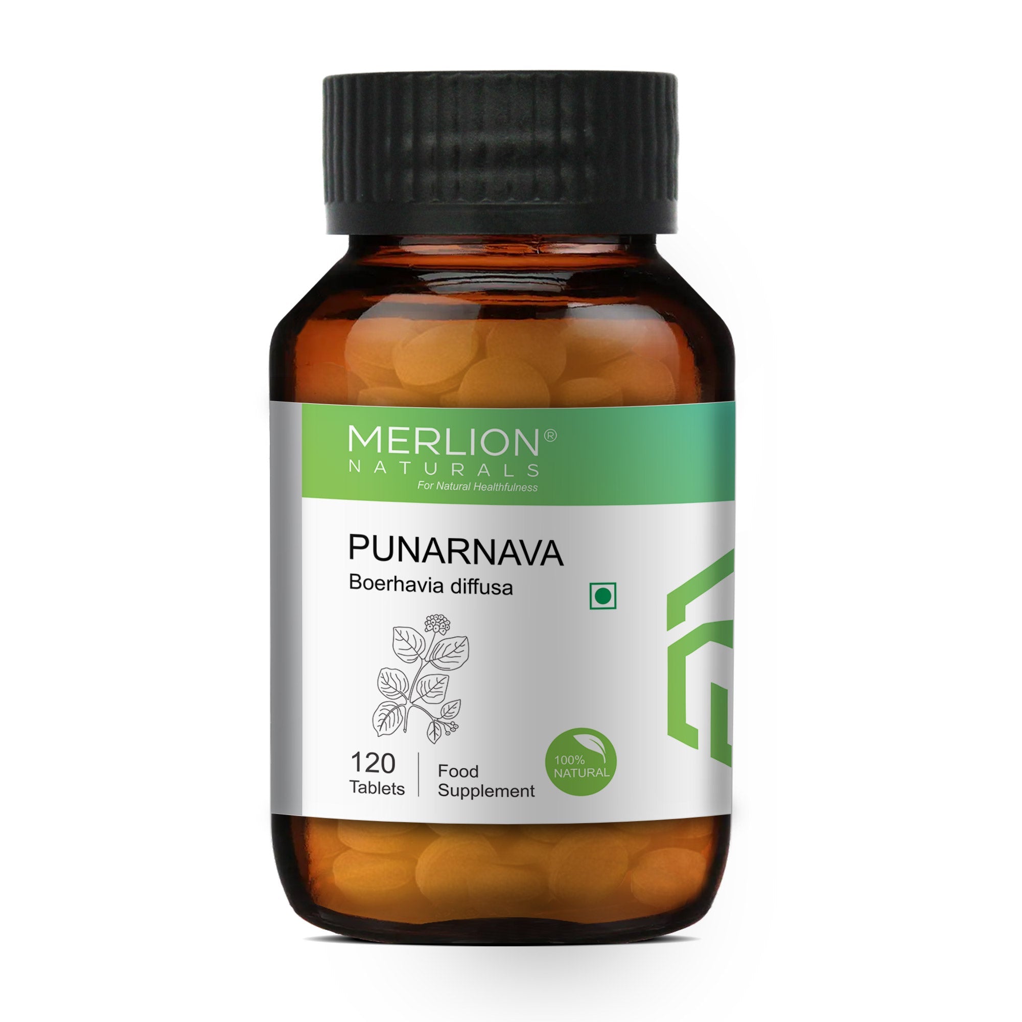 Merlion Naturals Punarnava 500mg Tablets