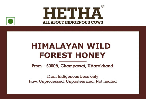 Himalayan Wild Forest Raw Honey - NMR Passed | Unprocessed | Unpasteurized