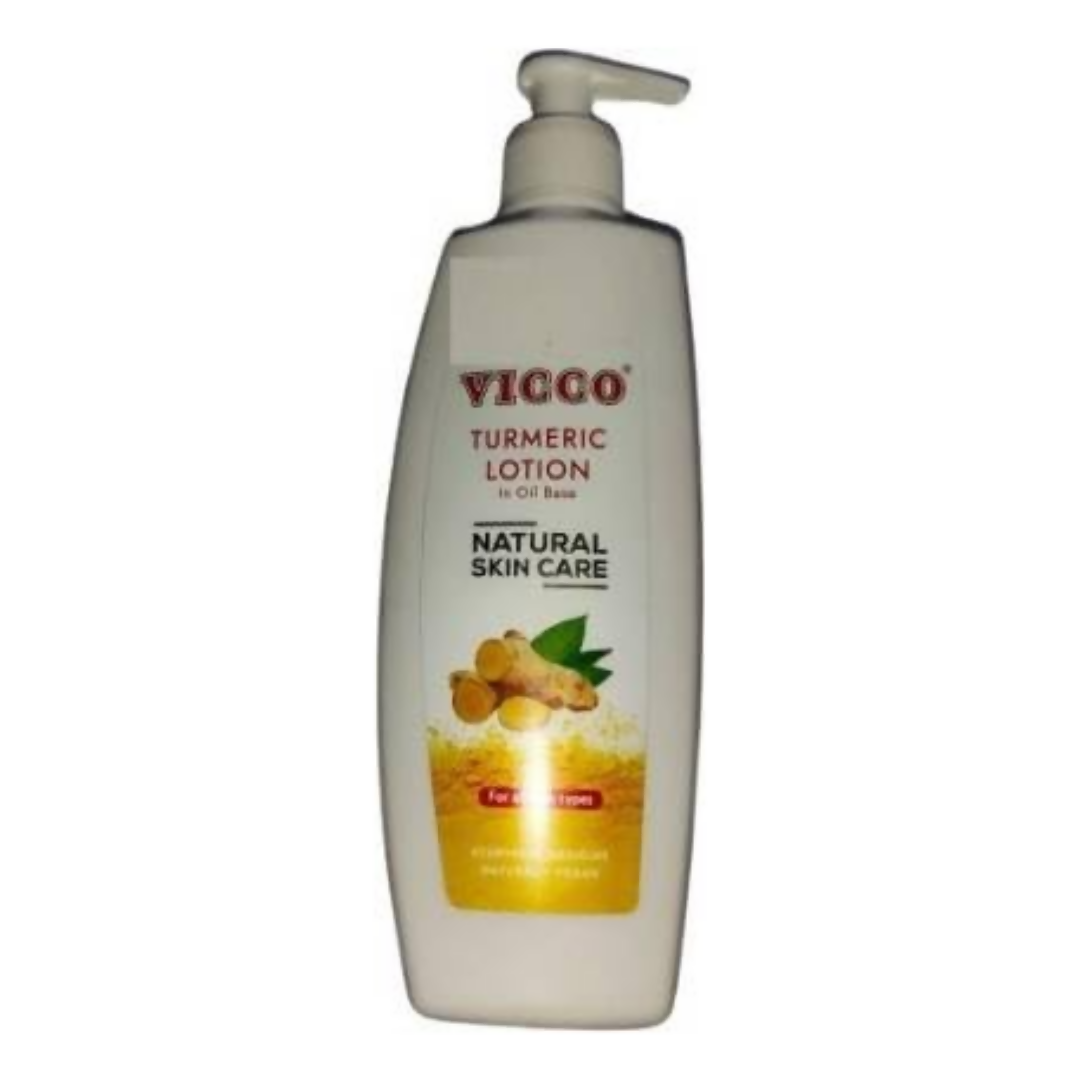 Vicco Turmeric Body Lotion With Oil Base