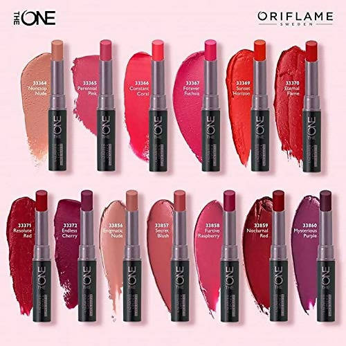 Oriflame The One Colour Unlimited Lipstick Super Matte - Perennial Pink