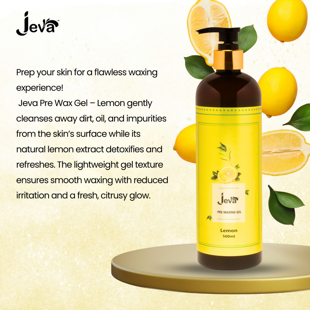 Jeva Pre Wax Lemon Gel