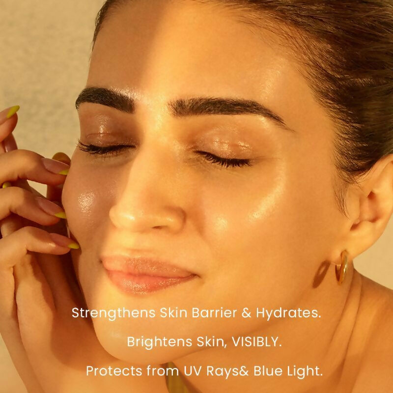 Hyphen By Kriti Sanon Daily Face Care Regime Combo - Oily & Combination Skin, with Glow Serum, Moisturizer & Sunscreen