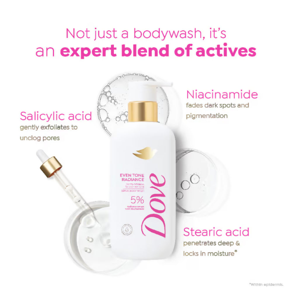 Dove 5% Radiance Serum With Niacinamide Even Tone Bodywash
