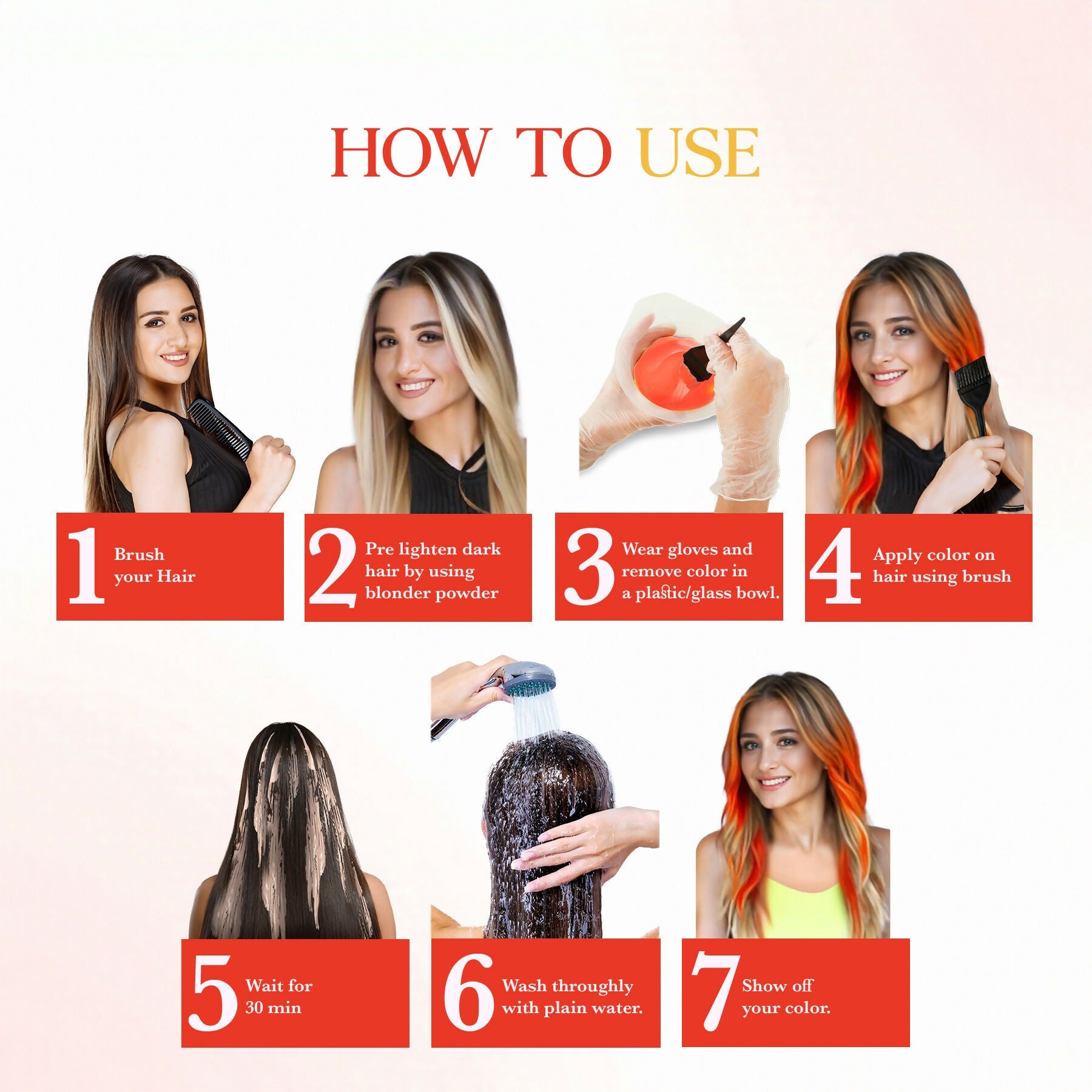 Cosglam Semi Permanent Hair Color for Women & Men (