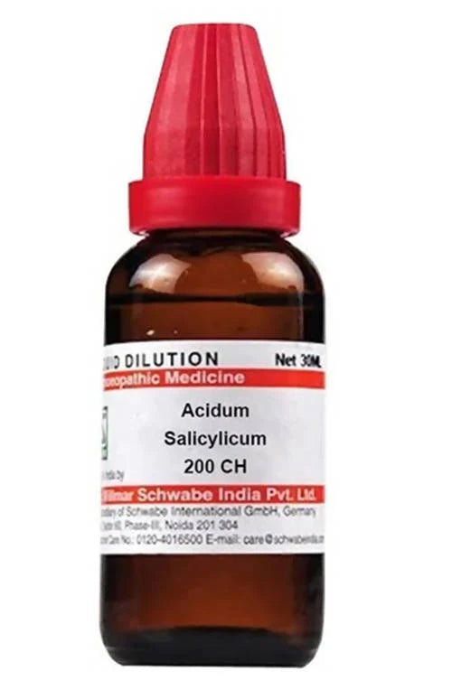 Dr. Willmar Schwabe India Acidum Salicylicum Dilution