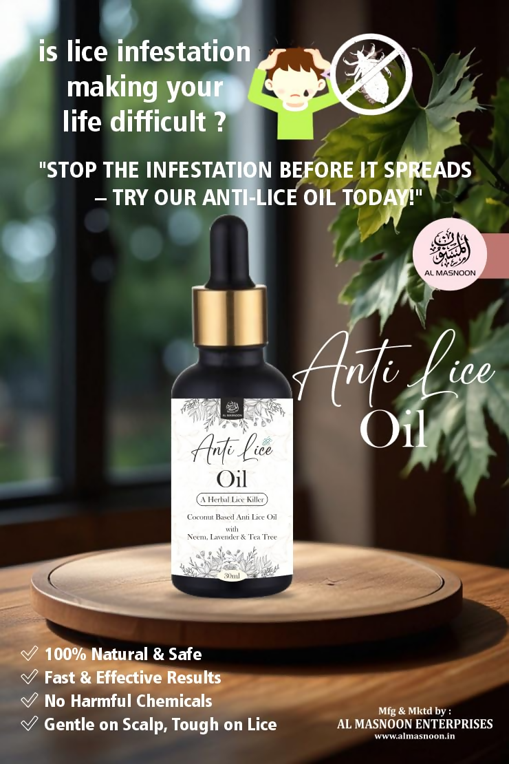 Al Masnoon Anti-Lice Hair Oil & Shampoo