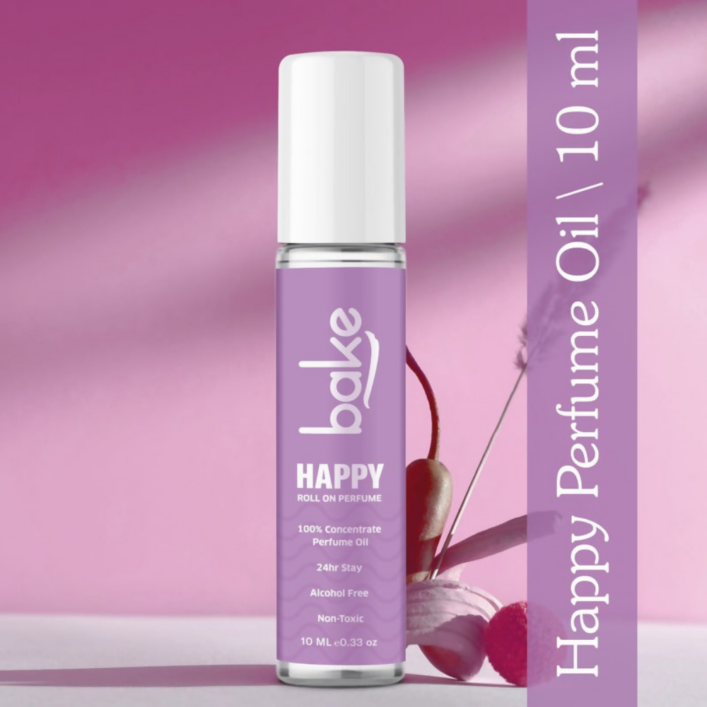 Bake Happy 100% Concentrated Perfume Oil Roll on Fragrance For Men & Women - Black Currant