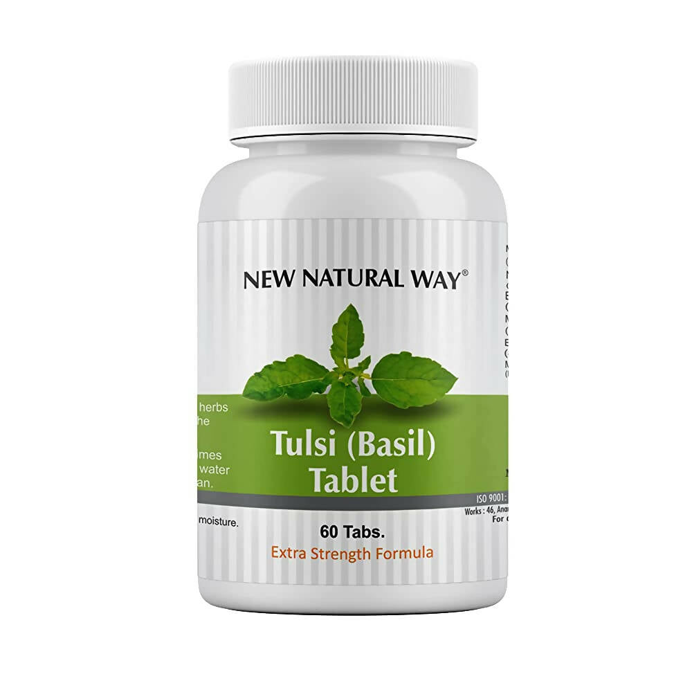 New Natural Way Tulsi (Basil) Tablets