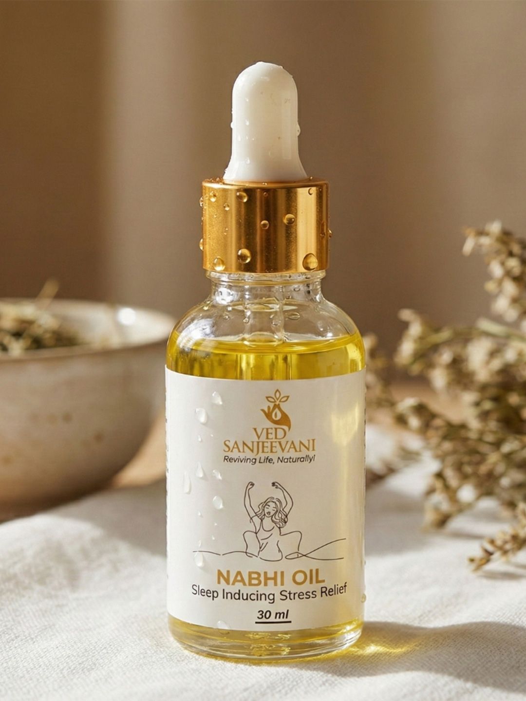Ved Sanjeevani Sleep Inducing Nabhi Oil
