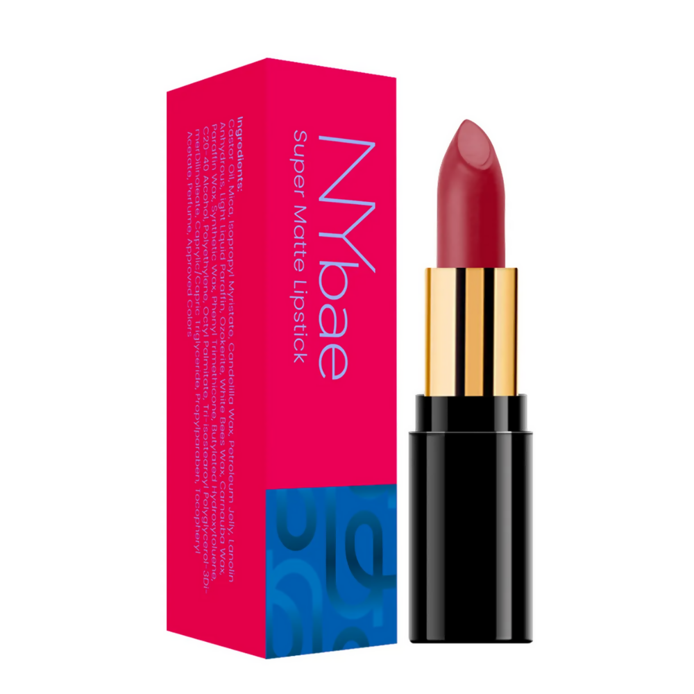 NY Bae Super Matte Lipstick - Passionate Pamela 12