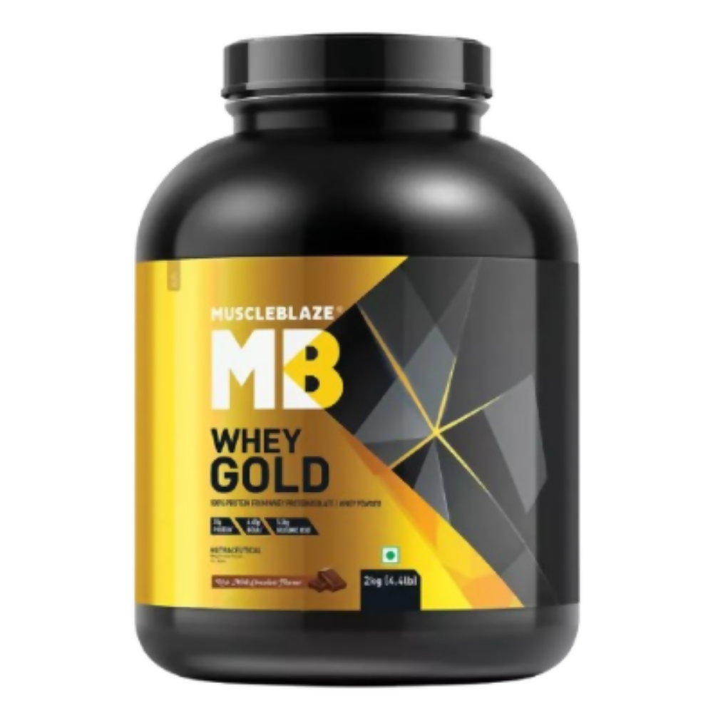 MuscleBlaze Whey Gold Richmilk Chocolate