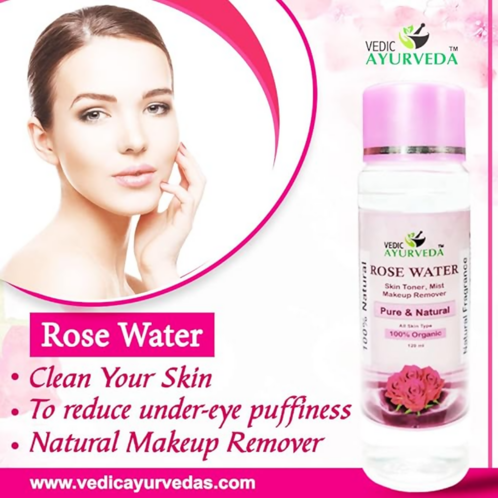 VedicAyurveda Rose water