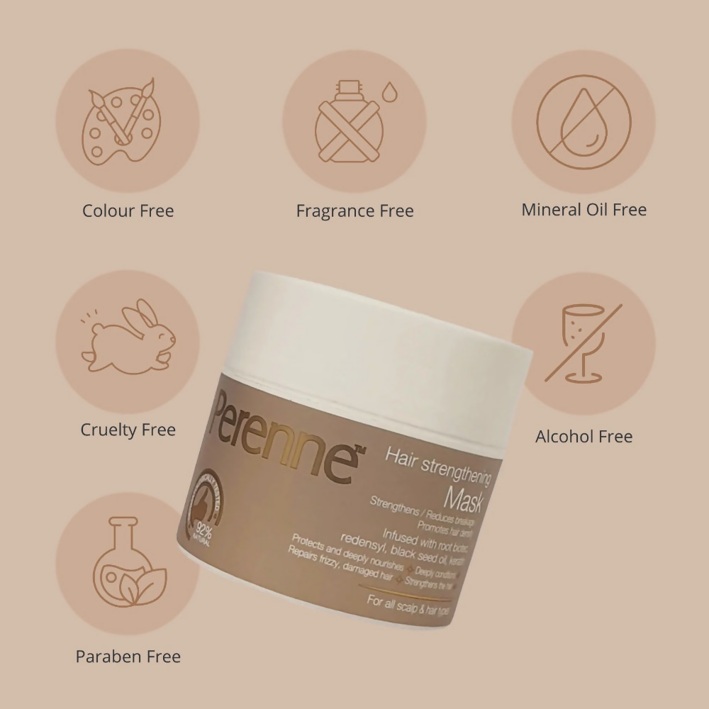 Perenne Hair Strengthening Mask for All Scalp and Hair Types
