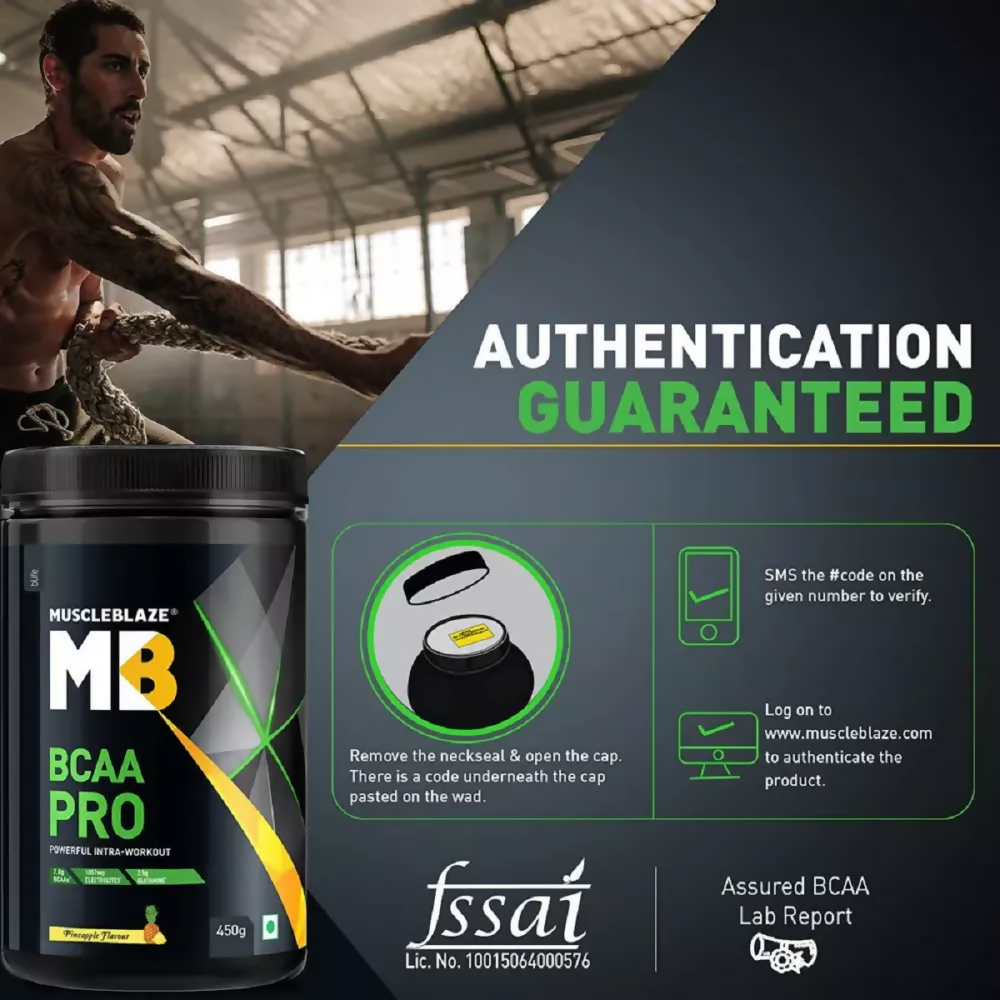 MuscleBlaze BCAA Pro Fruit Punch