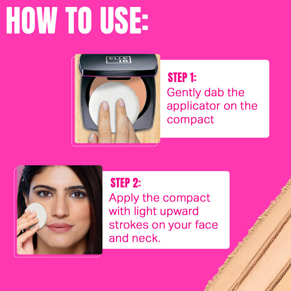 Elle 18 Lasting Glow Compact - 3 Shell