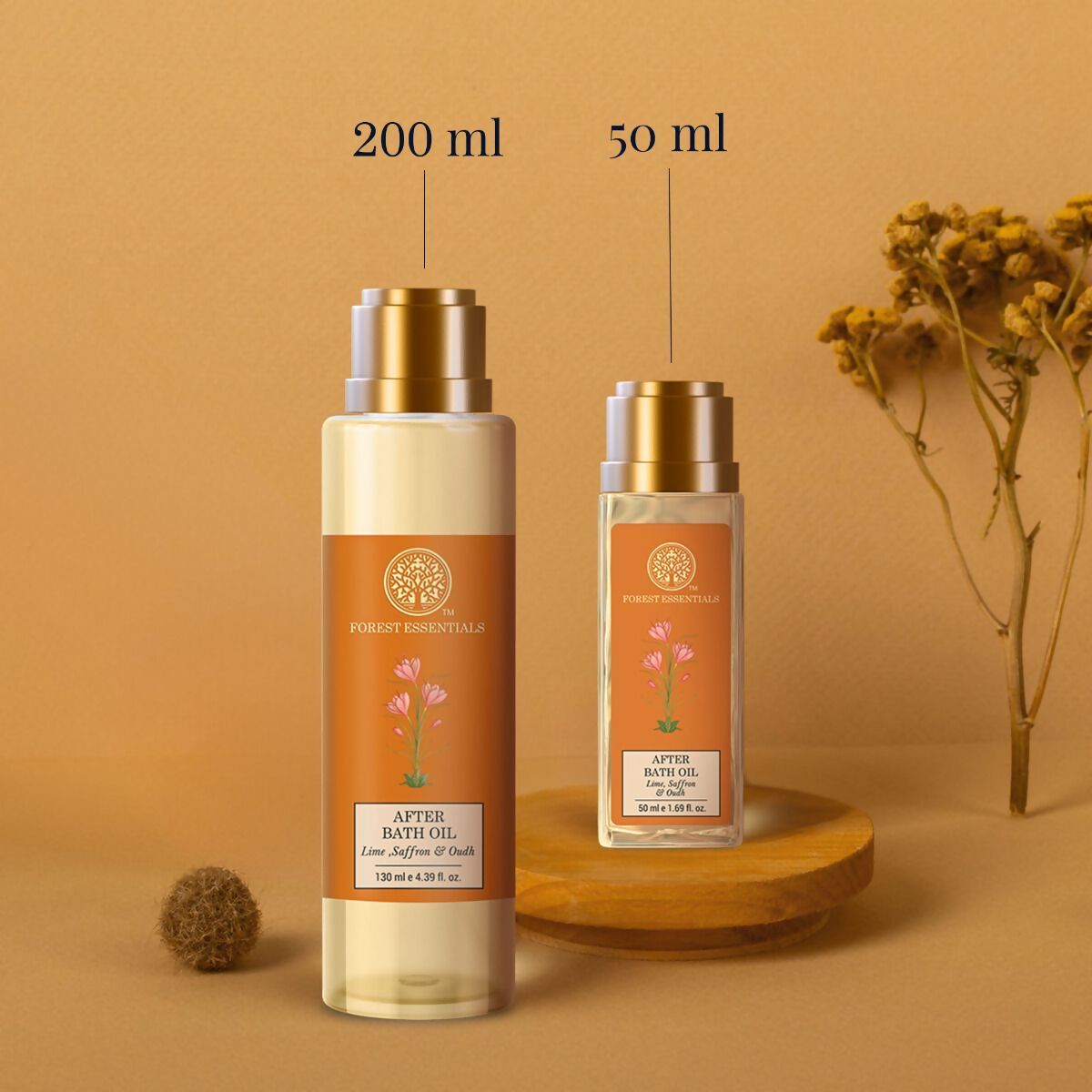 Forest Essentials After Bath Oil Lime Saffron Oudh